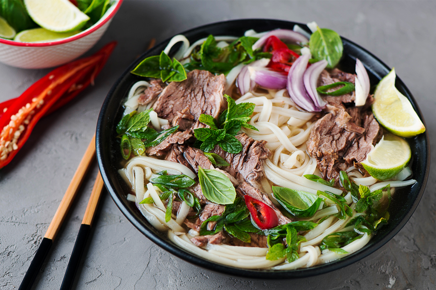 Anroll Heilbronn – Rezept für Rindfleisch-Pho-Suppe